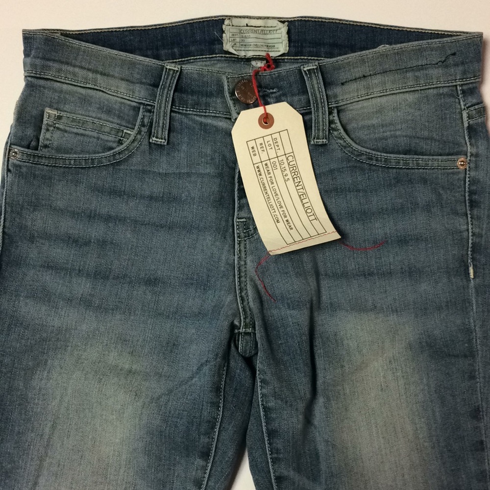 Current Elliot Cheville Ankle Skinny Jeans Size 26